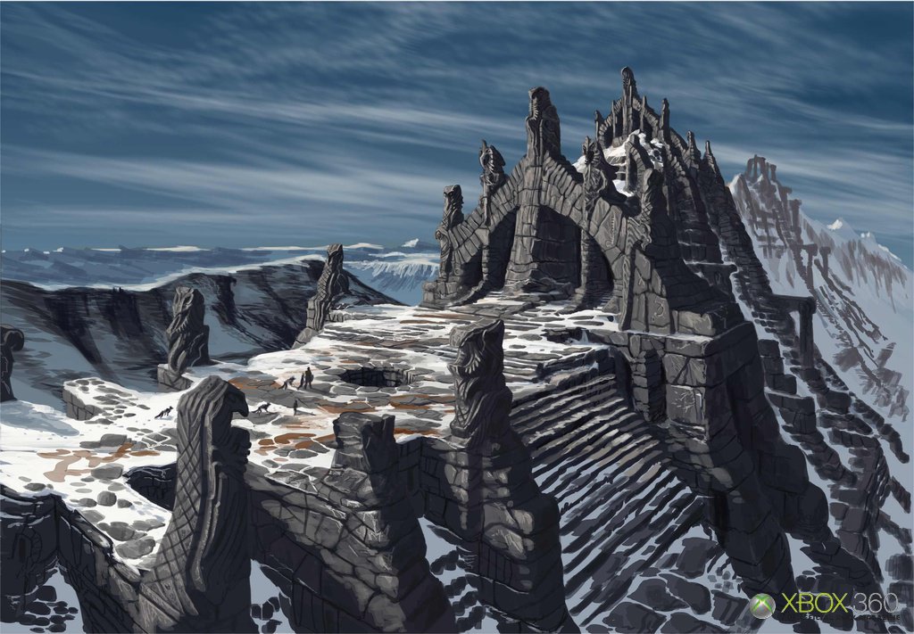 Elder Scrolls Skyrim Combat Scan Game Informer Ice, Ice, Maybe: New Skyrim 