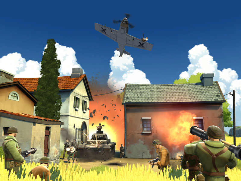 Прекрасные скрины из многопользовательской игры онлайн выполненной в жанре tactical shooter с присутствующими