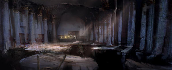 Concept art for the unnamed new game.
