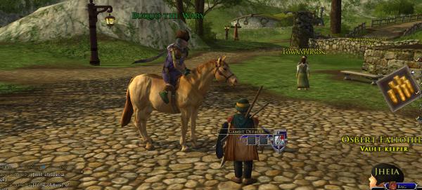 You currently get given a horse almost immediately in the starter stuff for new players which unlocks every level. First actual nag is available in Bree, which is only a little way along.