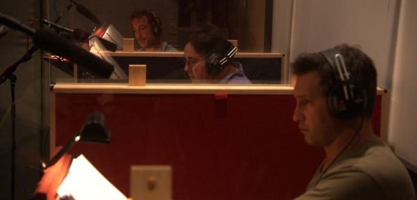 Multiple actors recording Mafia II dialogue together.