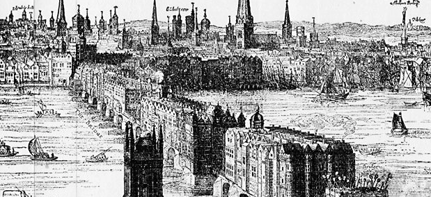 Visscher's London, 1616
