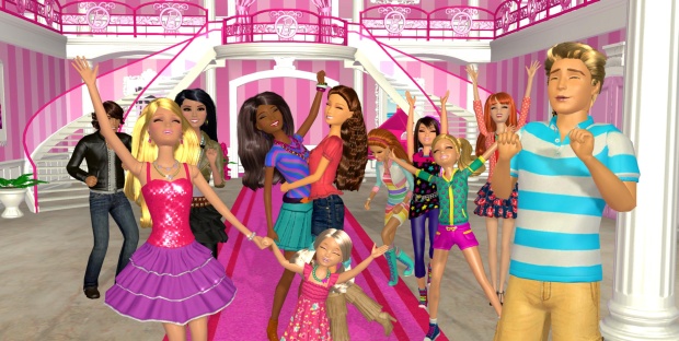 barbie games dream house