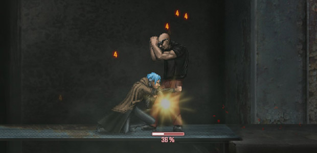 In games as in life, groin-punching is an effective form of combat.