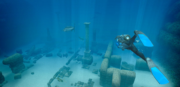 Instead of this Endless Ocean 2 screen you may, if you wish, imagine World of Diving.