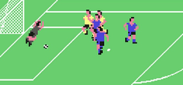 the inch-perfect rendering of Emlyn Hughes is used as the model for every player in the game. The resemblance was so accurate that it reportedly caused Hughes to react with fear and anger, claiming he had been ‘cloned’. His furious letter to Audiogenic Software about the incident was the inspiration for Bjork’s hit, Army Of Me