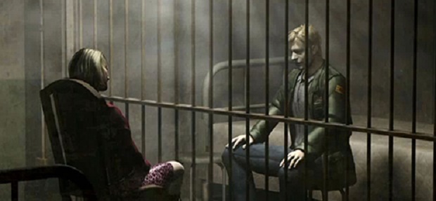 James confronts Maria in Silent Hill 2