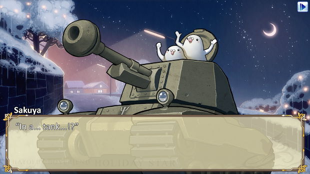 You birds aren't trained to drive tanks!