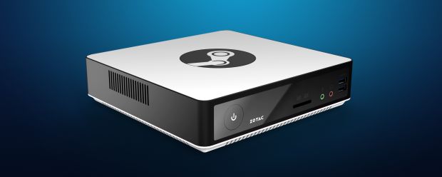 Here's a photo of the Steam Link, because I wasn't given any images of the VR demos.