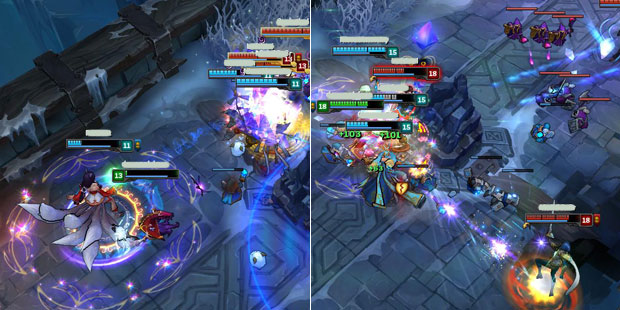 Visual effects in League of Legends