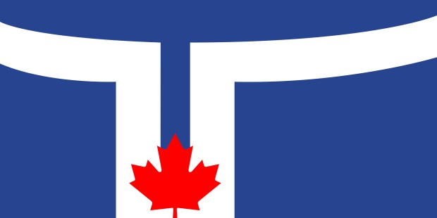 The Toronto flag is pretty cool.