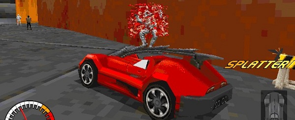 People in the world of Carmageddon seemed to be made of eyeballs.