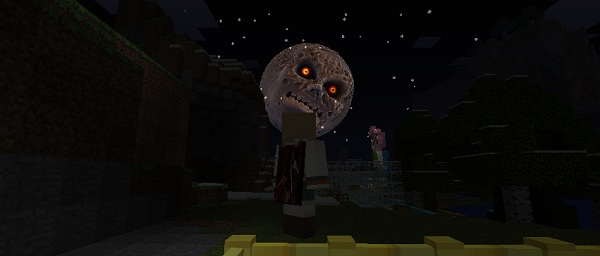 That's no moon. Texture packs can be scary too!