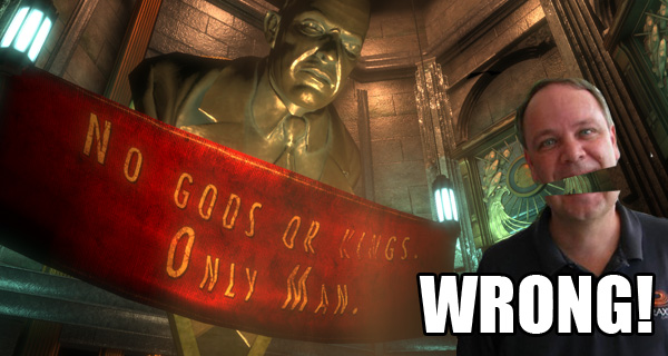 Totally worth redownloading all 5GB of Bioshock...