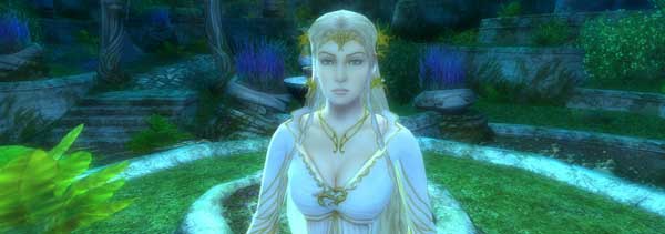 Sexy Galadriel. There's probably a ring gag to go for, but that'll be crass.